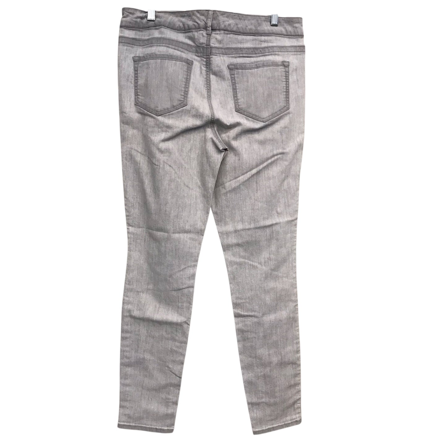 Jeans Skinny By Maurices In Grey, Size:14