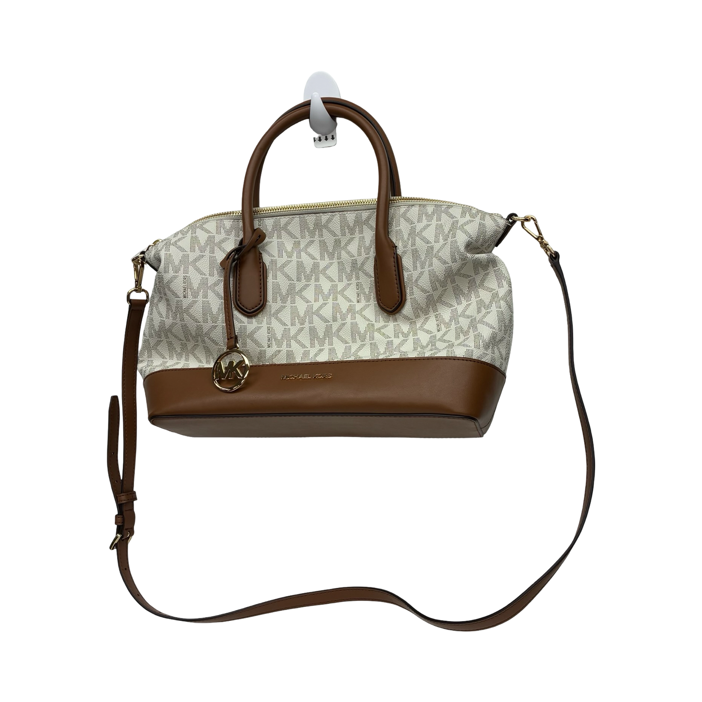 Handbag Designer By Michael Kors In Tan, Size:Medium