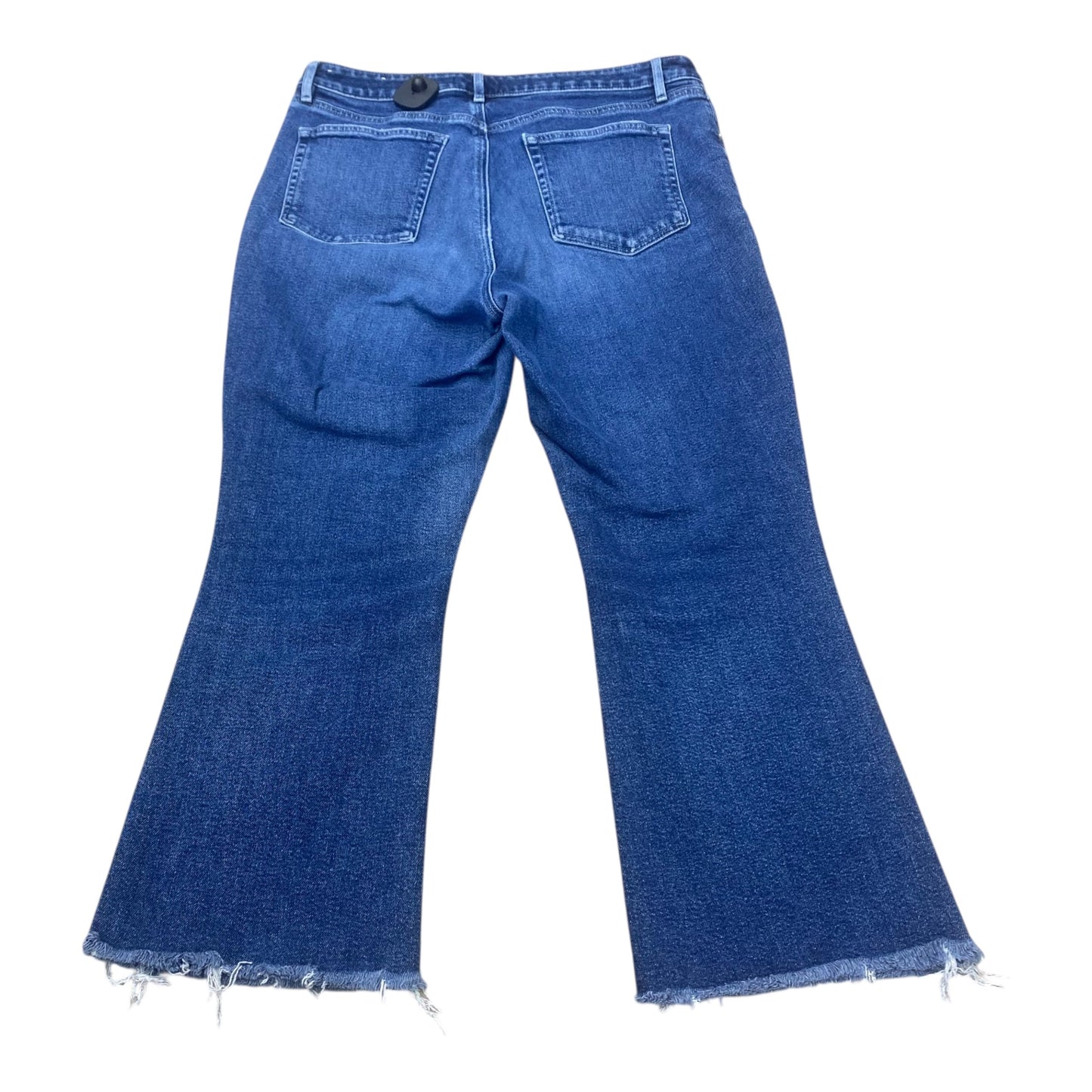 Jeans Boot Cut By Loft In Blue Denim, Size:14
