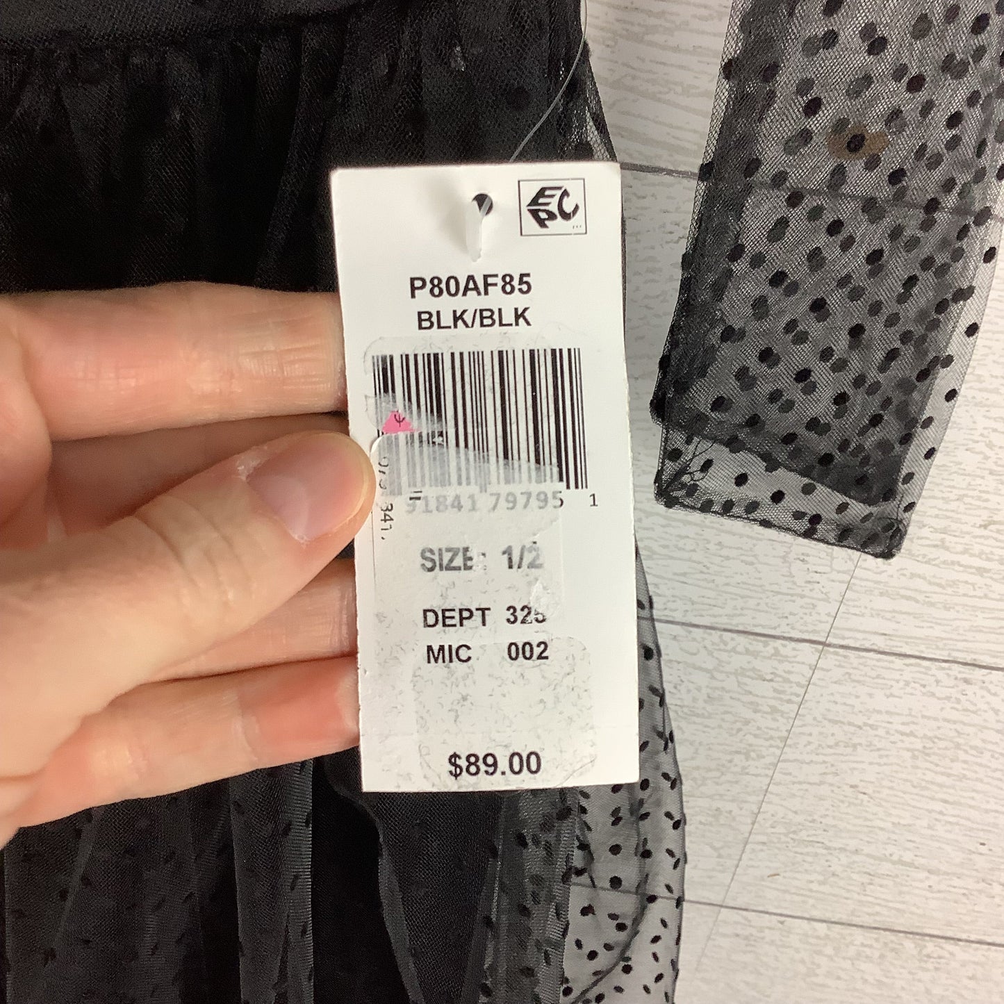 Dress Party Midi By Clothes Mentor In Black, Size: 2 (1/2)