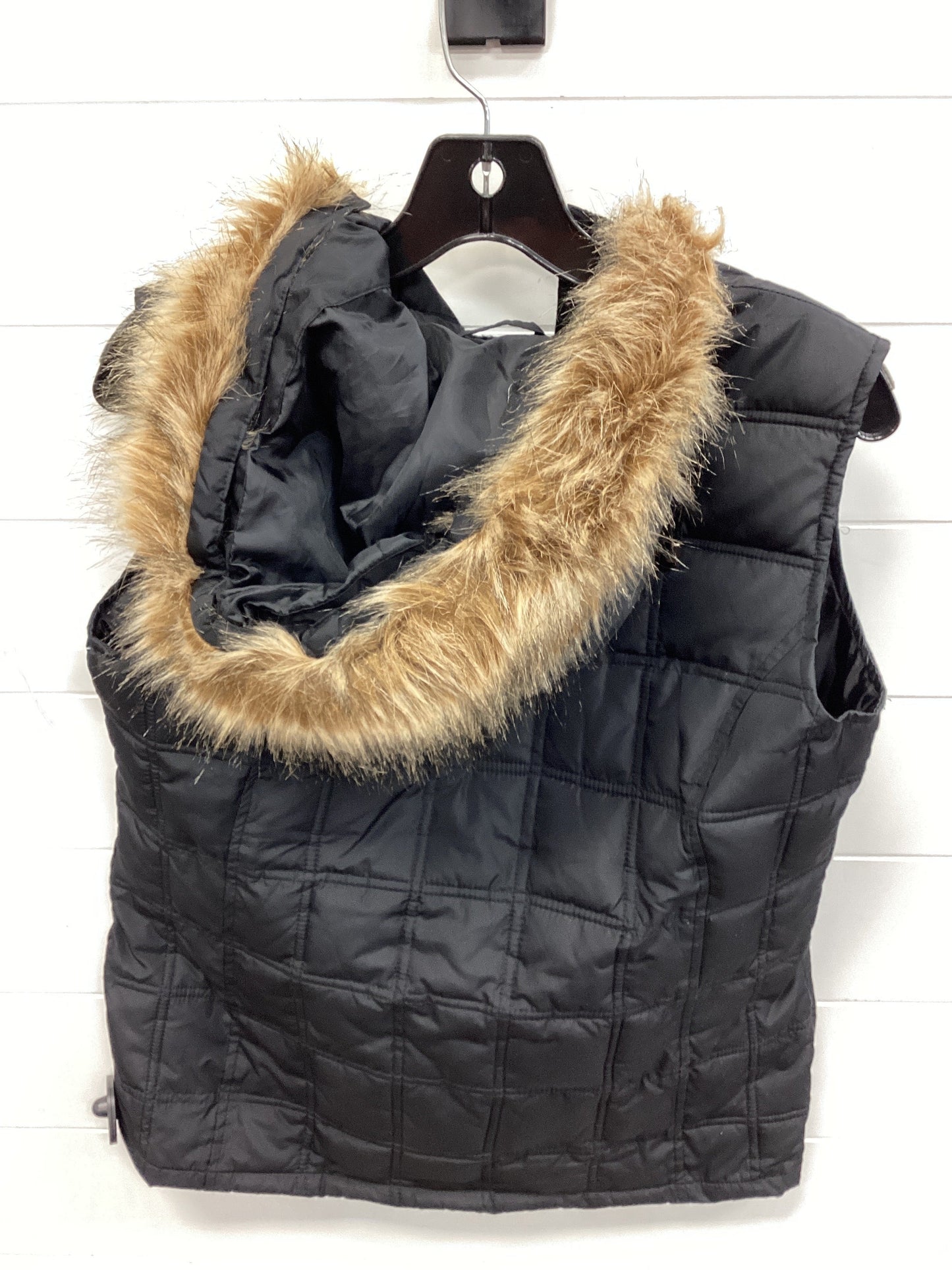 Vest Puffer & Quilted By Gap In Black, Size:S