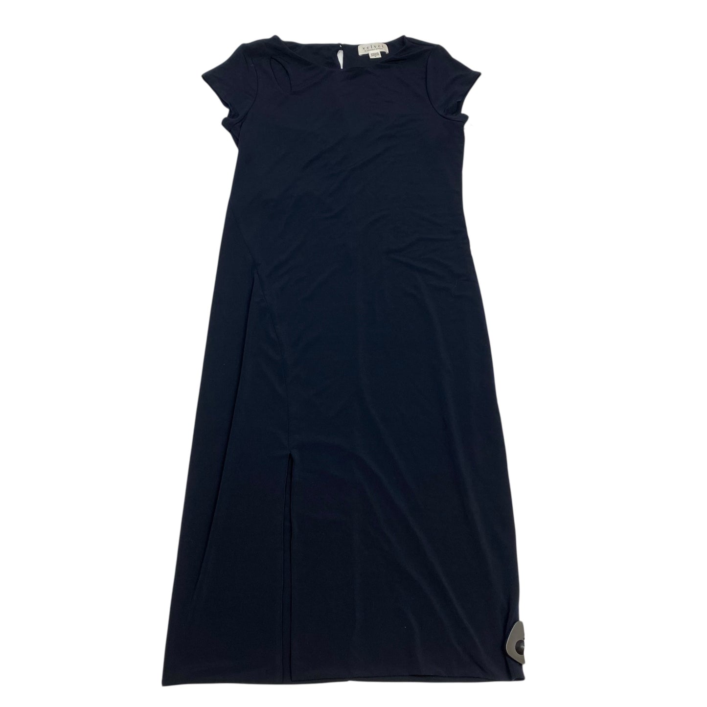 Dress Casual Midi By Velvet By Graham & Spencer In Navy, Size:M