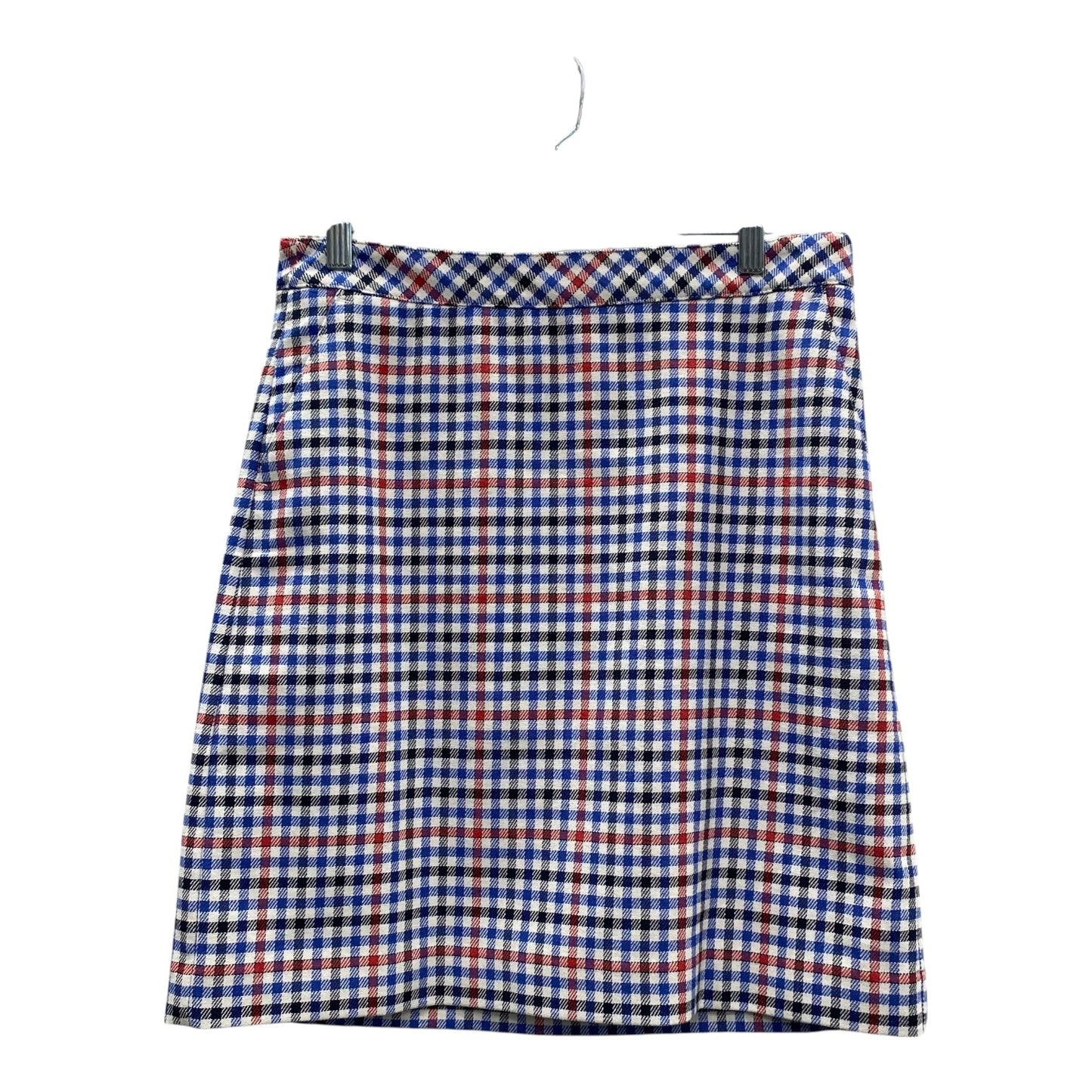 Skirt Midi By Talbots In Blue & Red & White, Size:4