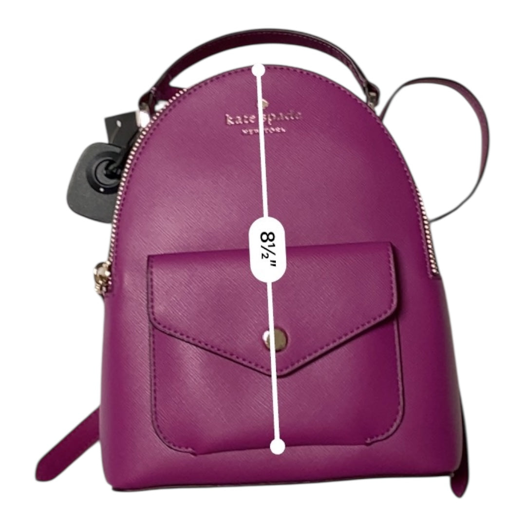 Handbag Designer By Kate Spade In Purple, Size:Small