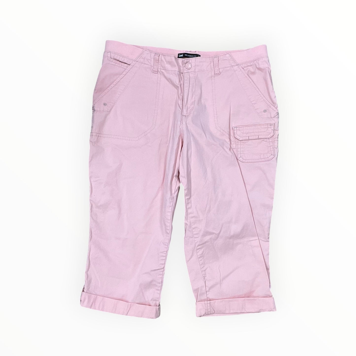 Pants Cropped By Lee In Pink, Size:14P