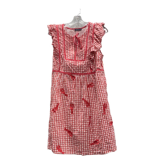 Dress Casual Short By Vineyard Vines In Pink, Size:M