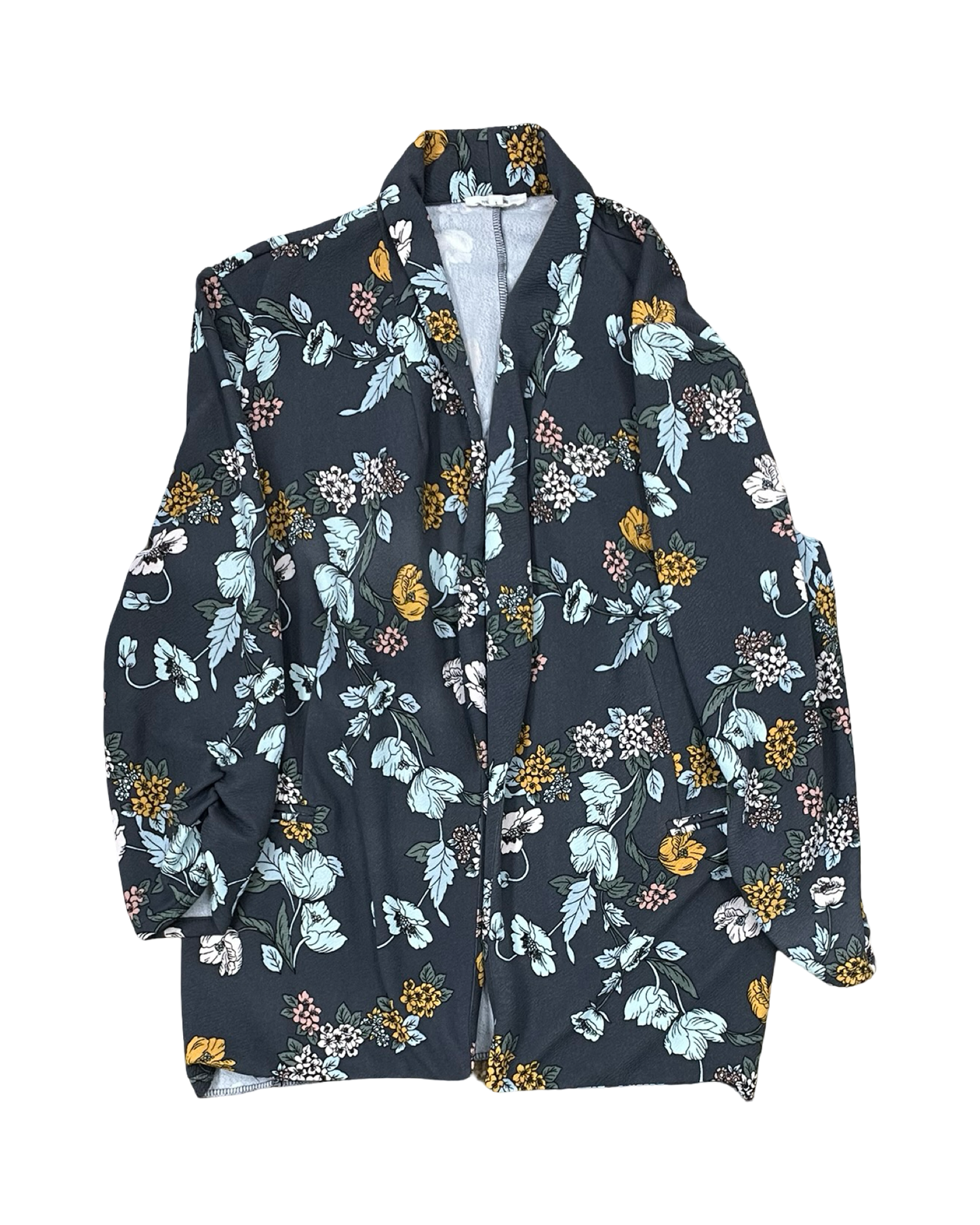 Blazer By Maurices In Grey, Size:1X