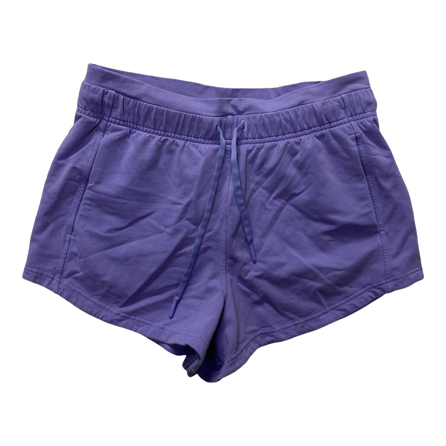 Athletic Shorts By Lululemon In Purple, Size:8
