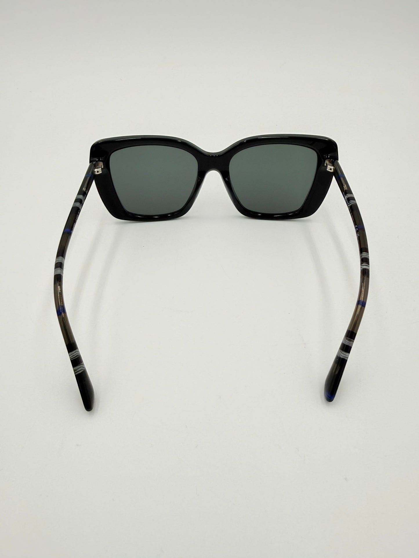Sunglasses Luxury Designer By Burberry In Black, Size: