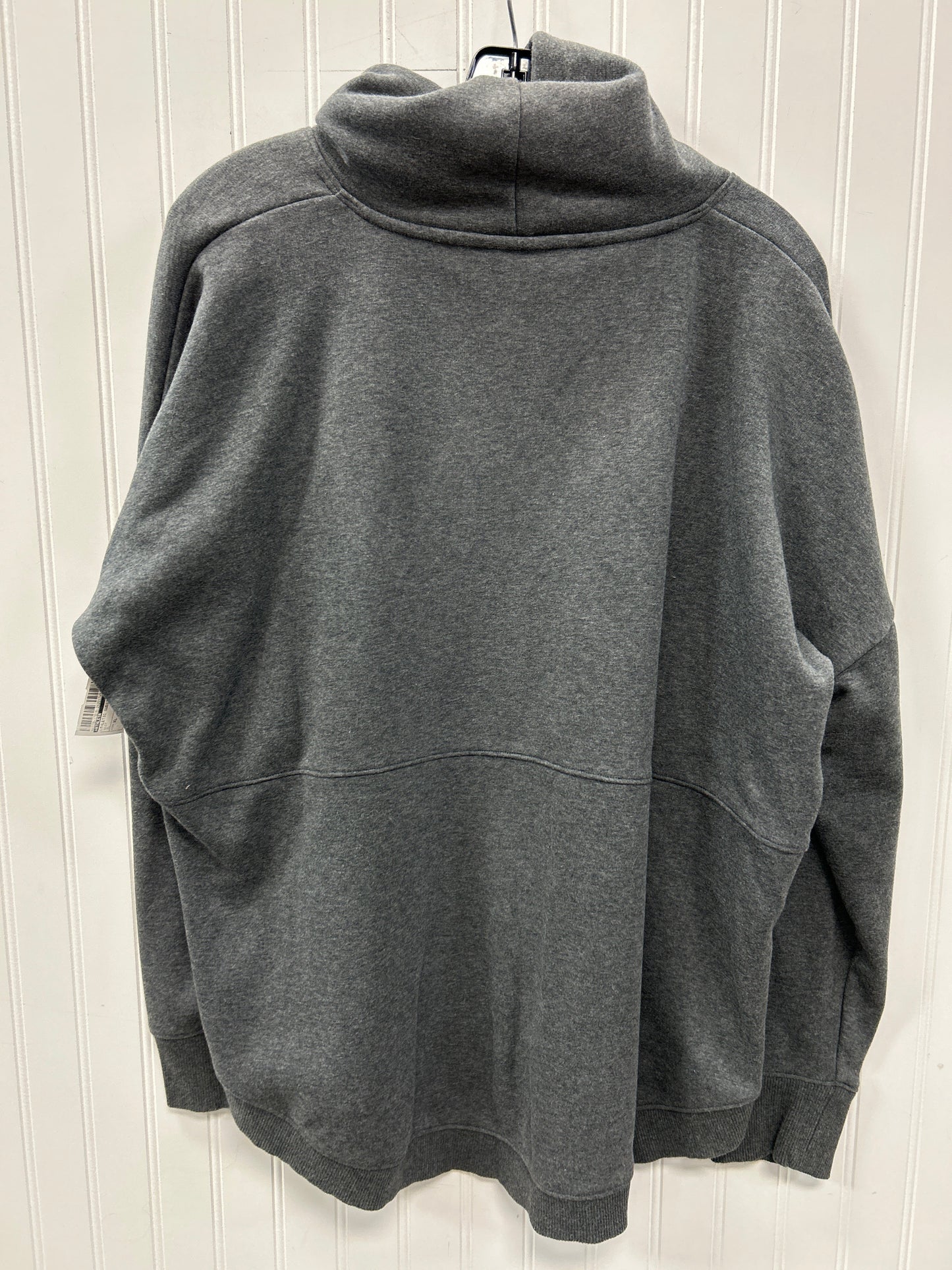 Athletic Sweatshirt Collar By Athleta In Grey, Size:Xl