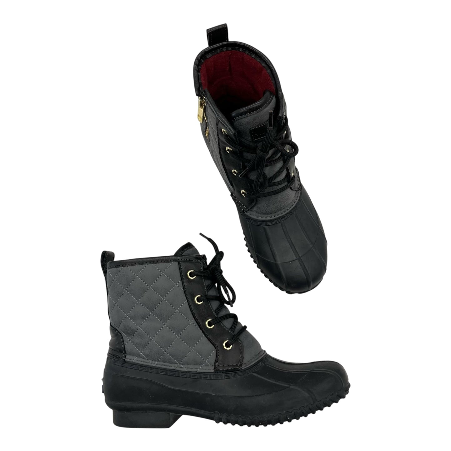 Boots Snow By Tommy Hilfiger In Grey, Size:8