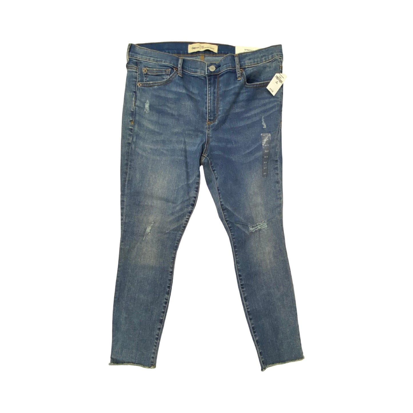 Jeans Skinny By Gap In Blue, Size:14