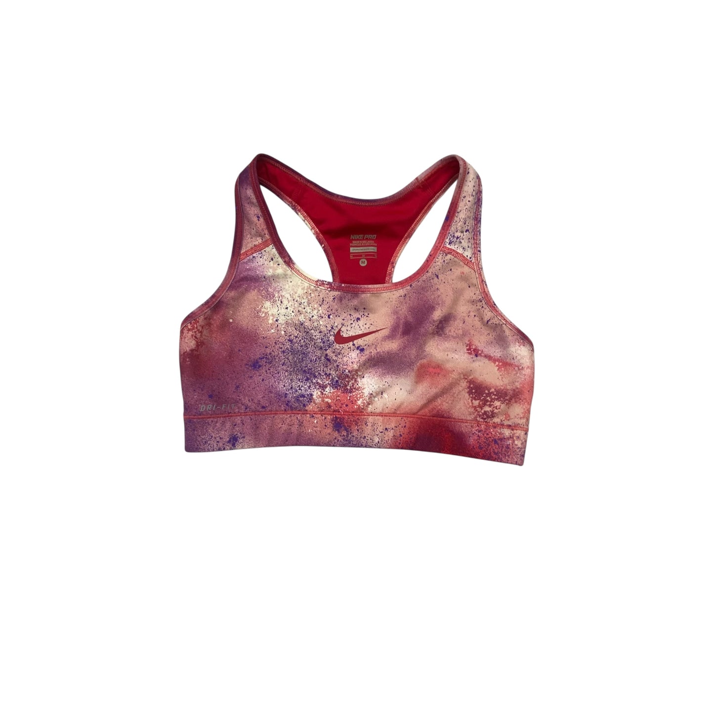 Athletic Bra By Nike Apparel In Multi, Size:M