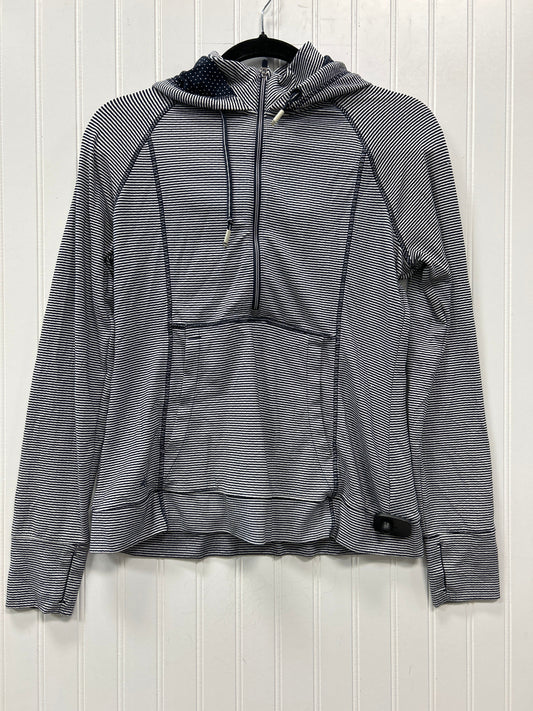 Athletic Top Ls Hoodie By Athleta In Blue, Size:S