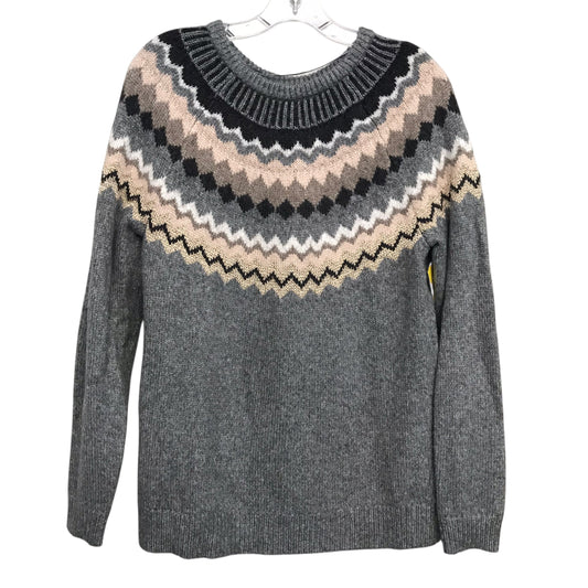 Sweater By Sonoma In Grey & Pink, Size:M