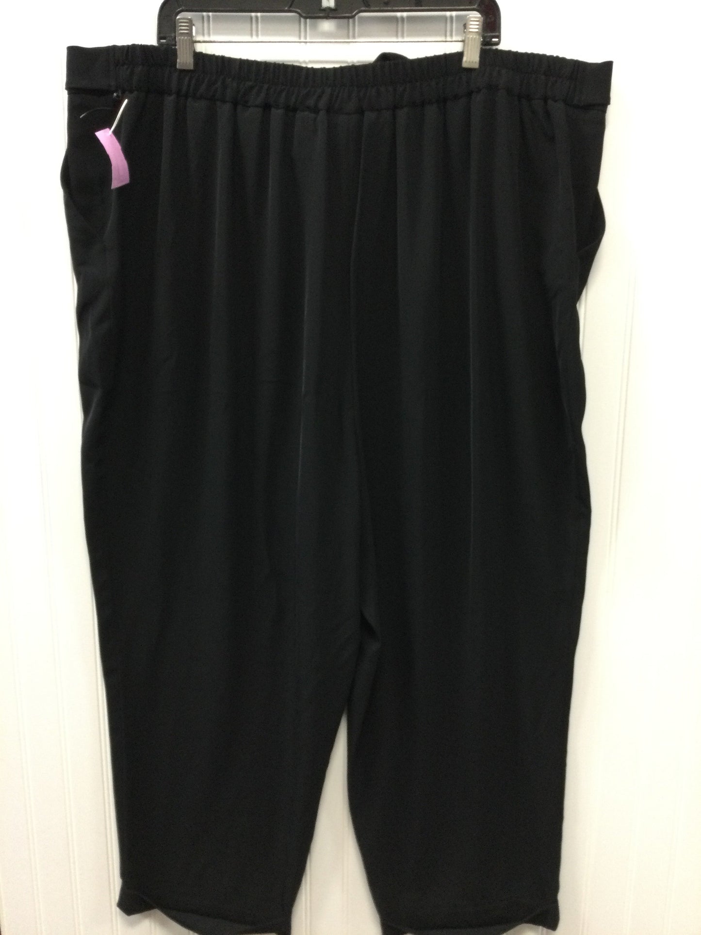 Pants Dress By Calvin Klein In Black, Size:22