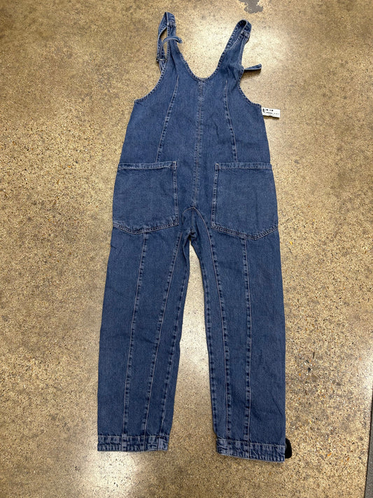 Overalls By We The Free In Blue Denim, Size:Xs