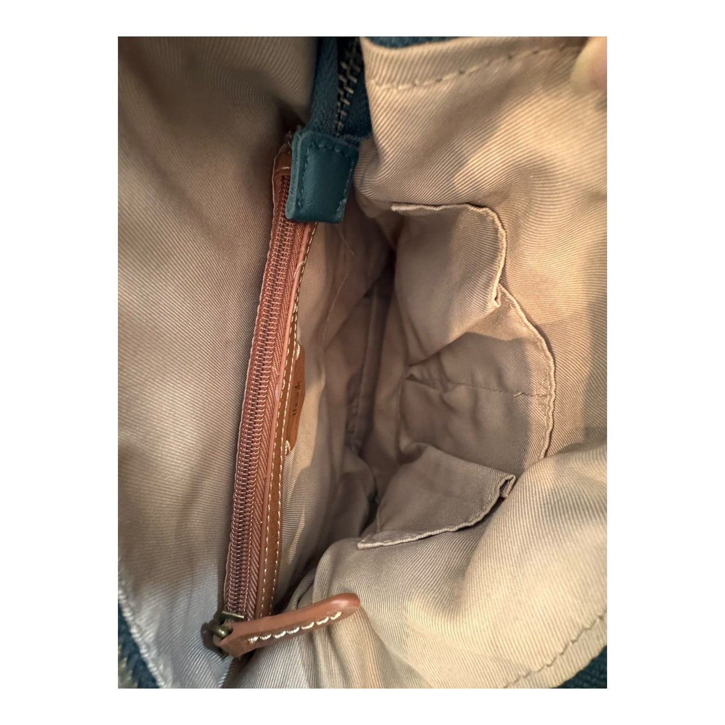 Handbag Leather By The Sak In Green, Size:Medium