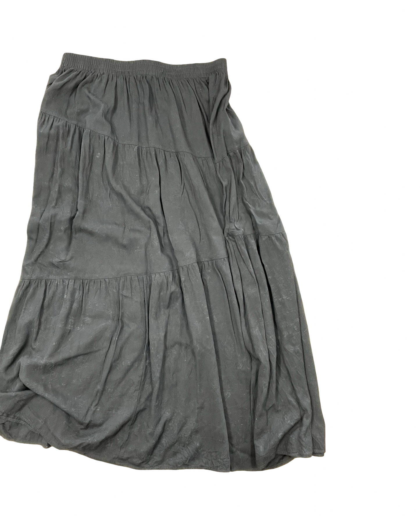 Skirt Maxi By Clothes Mentor In Black, Size:2X