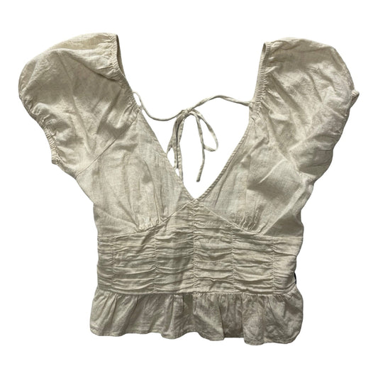 Top Ss By Sim & Sam In Cream, Size:Xl