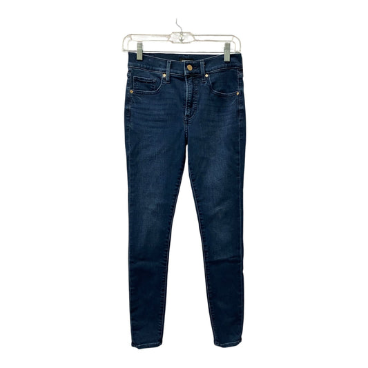 Jeans Skinny By Express In Blue Denim, Size:2