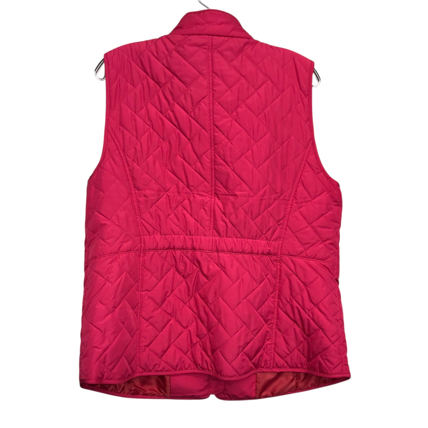 Vest Puffer & Quilted By Talbots In Pink, Size:L