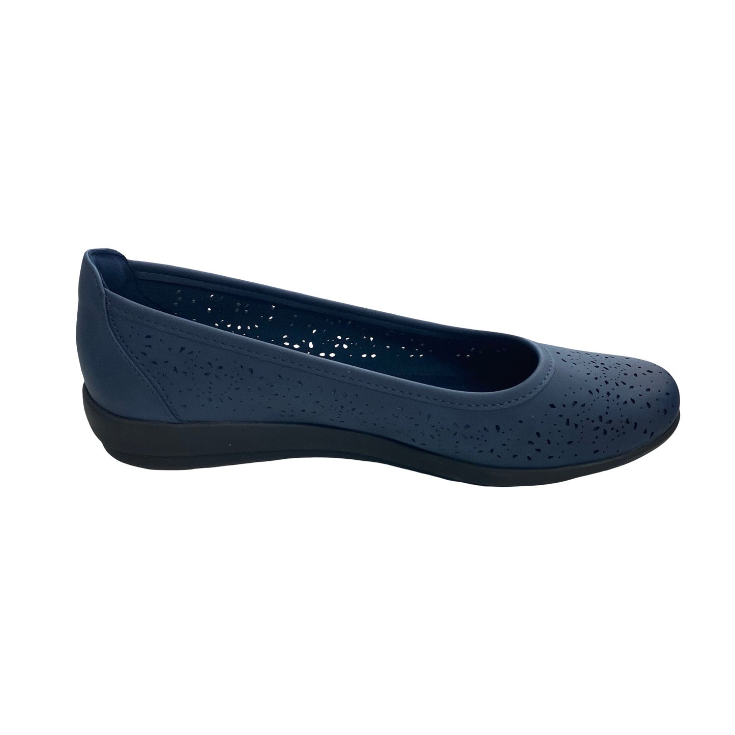 Shoes Flats By Easy Spirit In Blue, Size:8