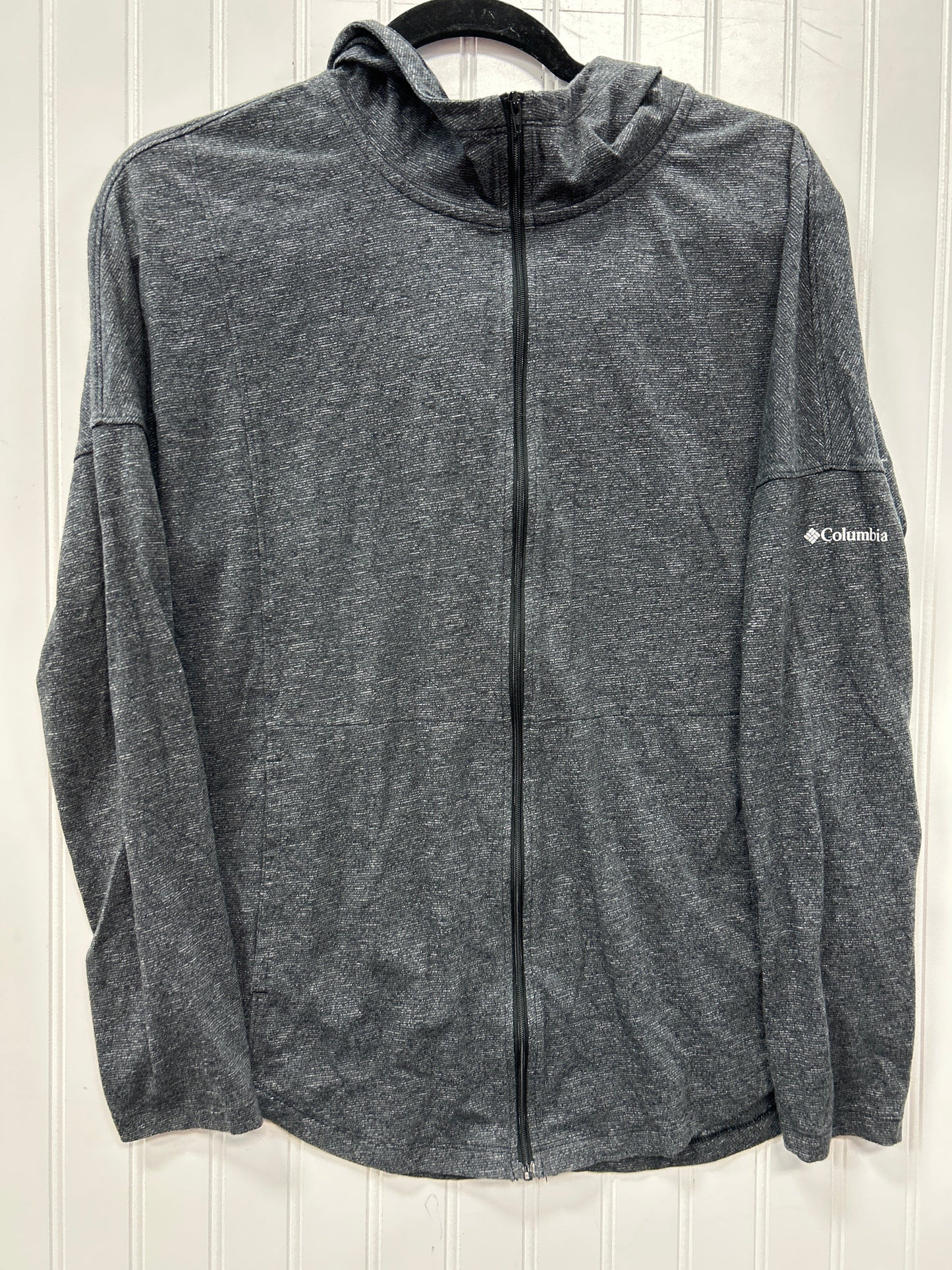 Athletic Jacket By Columbia In Grey, Size:L