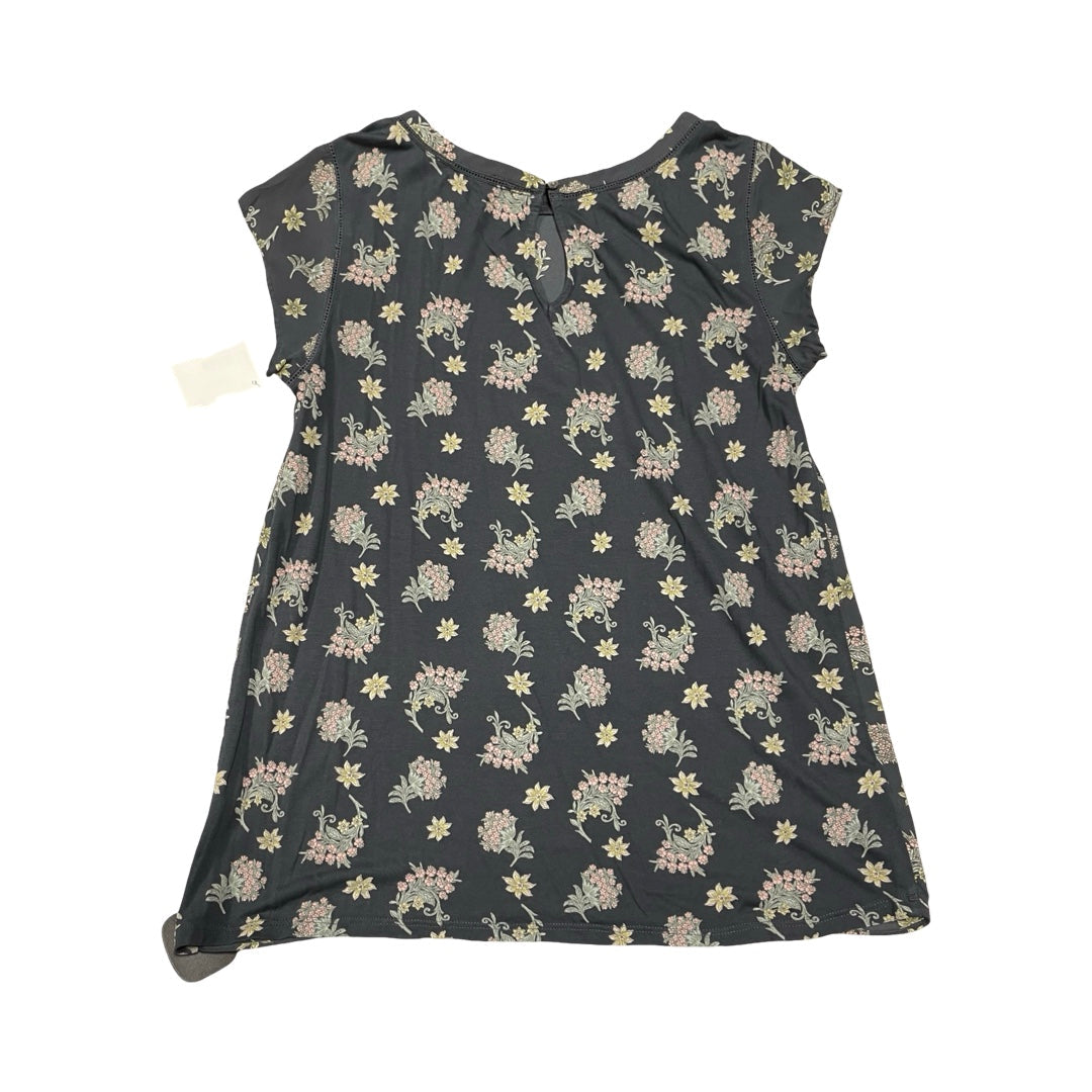 Top Ss By Loft In Grey, Size:Xs