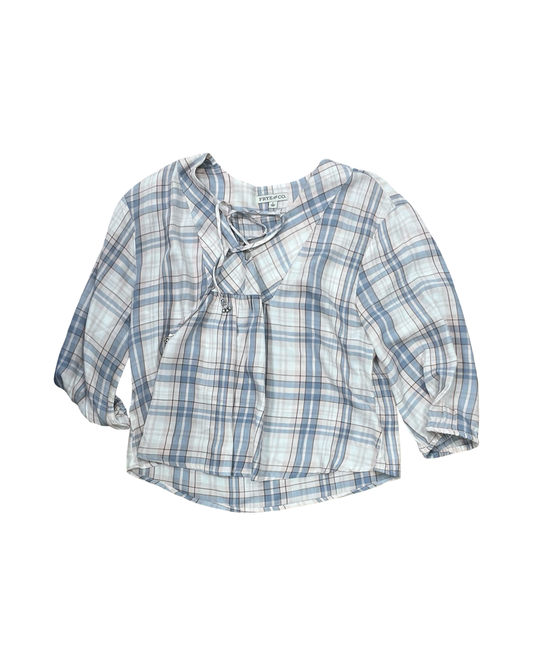 Top Ls By Frye And Co In Peach, Size:L