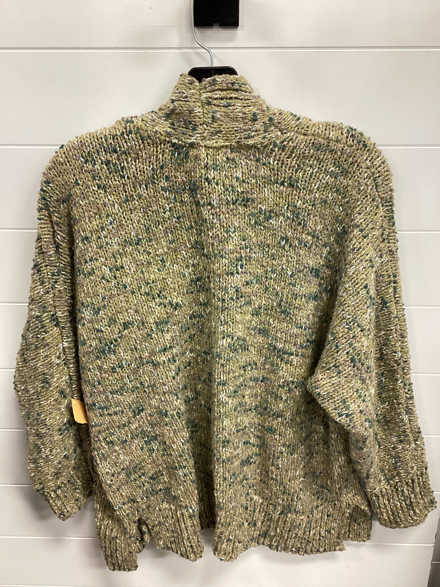 Sweater Cardigan By J. Jill In Green, Size:L