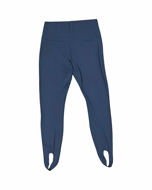 Athletic Leggings By Athleta In Grey, Size:L
