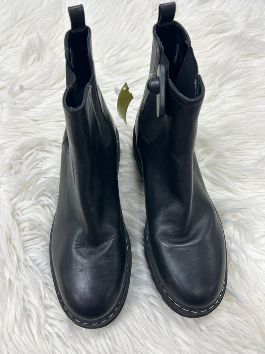 Boots Ankle Heels By Marc Fisher In Black, Size:9.5