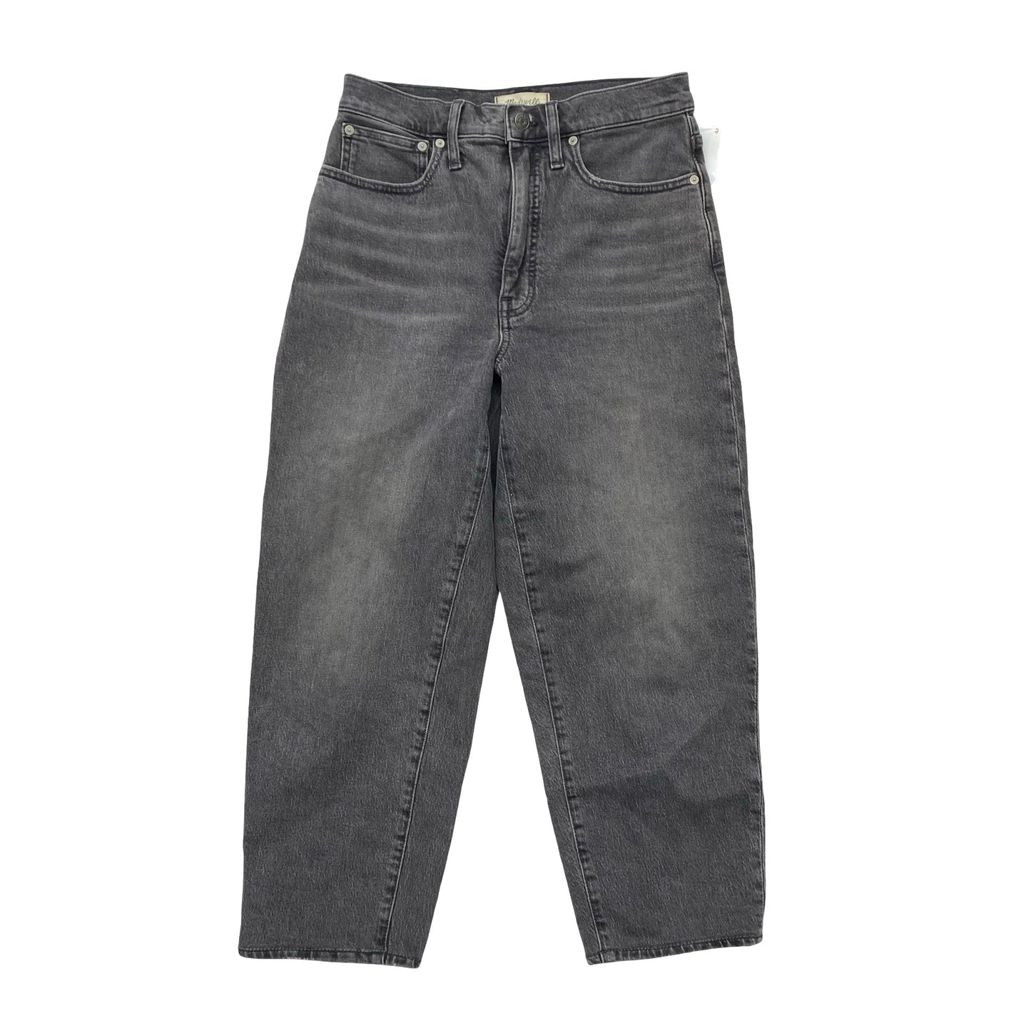 Jeans Wide Leg By Madewell In Black, Size:4