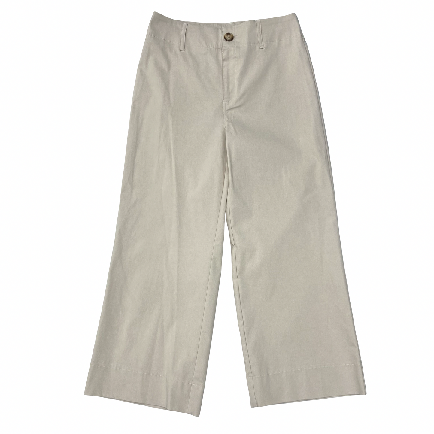 Pants Wide Leg By Tribal In Beige, Size:6