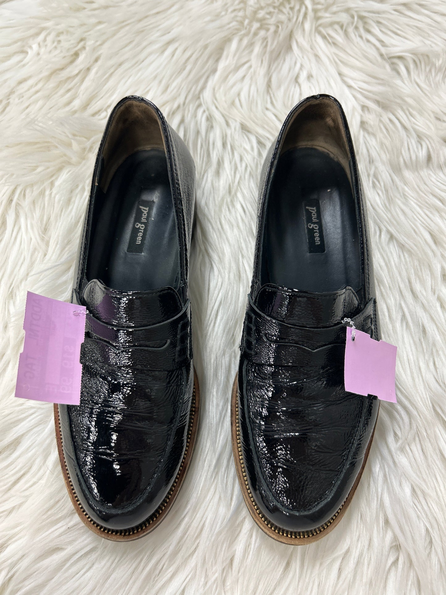 Shoes Flats By Paul Green In Black, Size:8.5