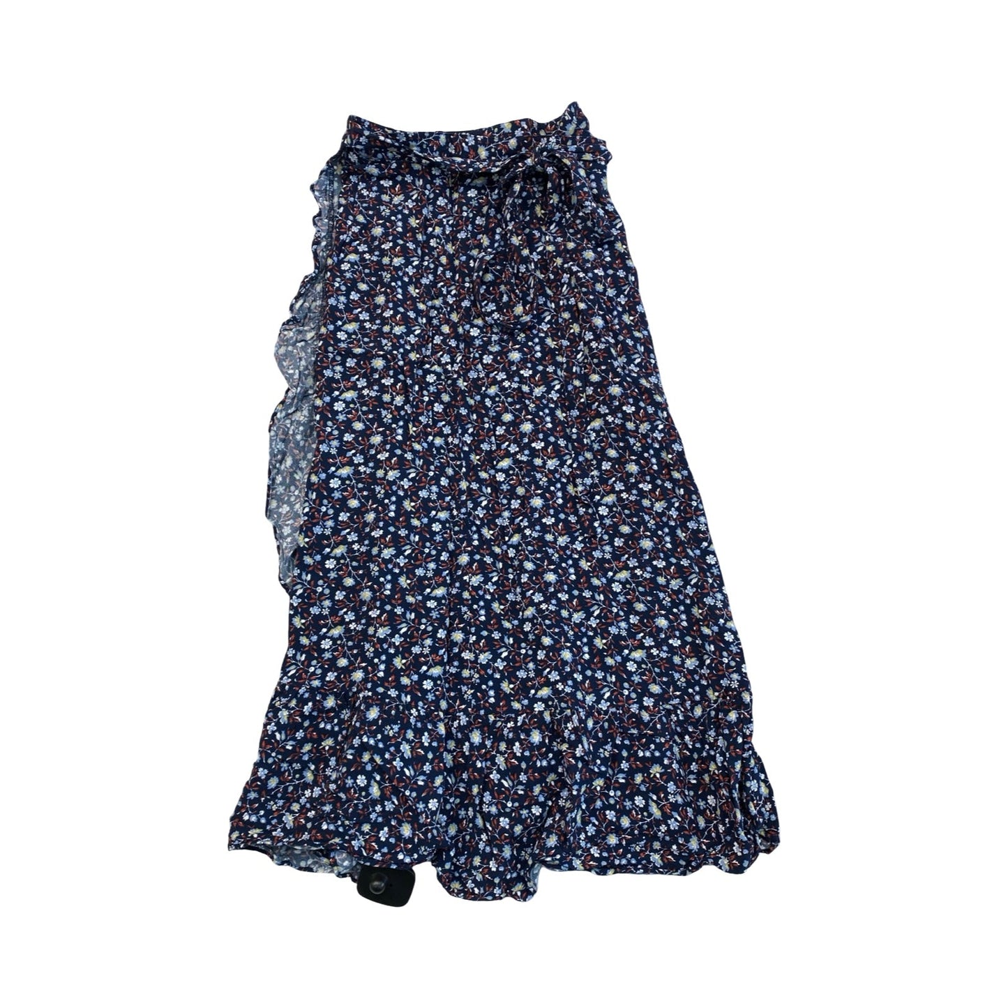 Skirt Midi By Madewell In Floral Print, Size:4