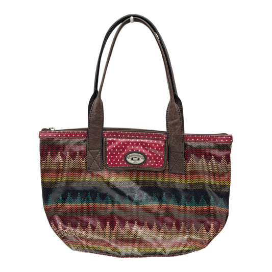 Handbag By Fossil In Multi, Size:Medium
