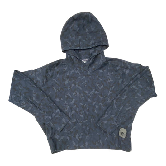 Athletic Top Ls Hoodie By Athleta In Camouflage Print, Size:M
