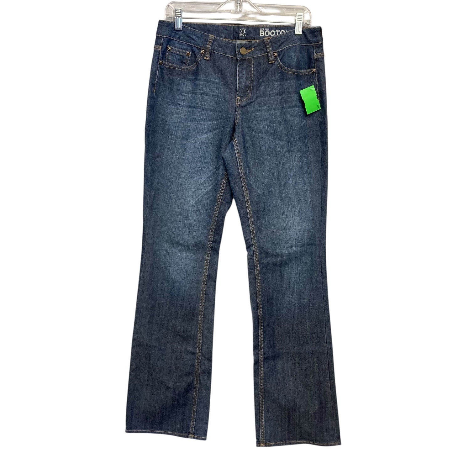 Jeans Boot Cut By New York & Company In Blue Denim, Size:6