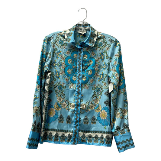 Top Ls By Rachel Zoe In Blue, Size:Xs