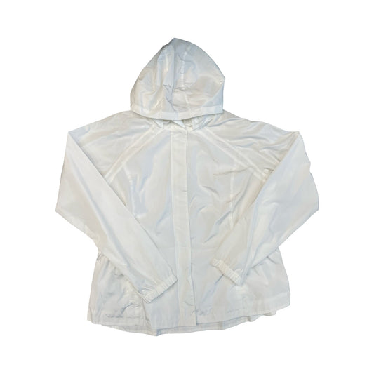 Athletic Jacket By Fila In White, Size:Xxl