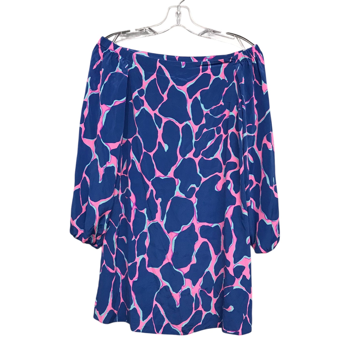 Dress Designer By Lilly Pulitzer In Blue & Pink, Size:Xxs