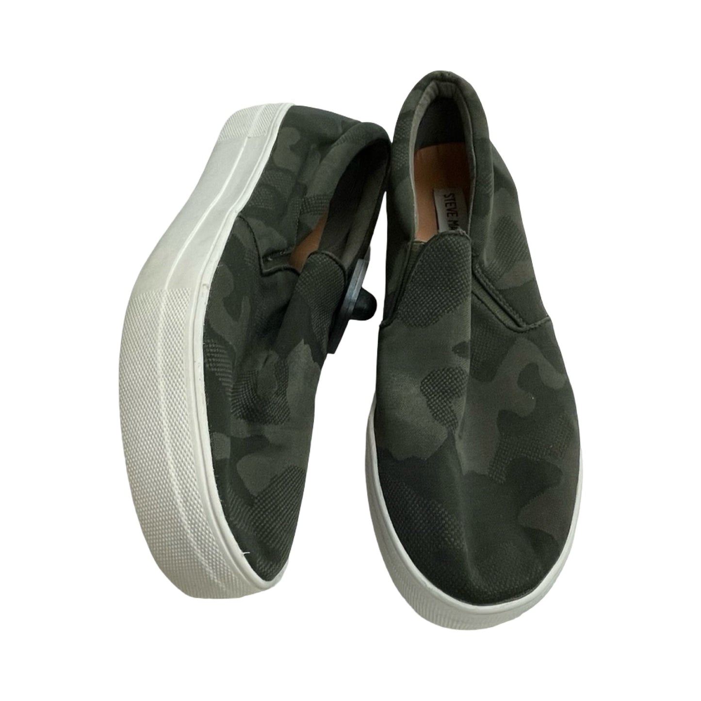 Shoes Flats By Steve Madden In Camouflage Print, Size:9