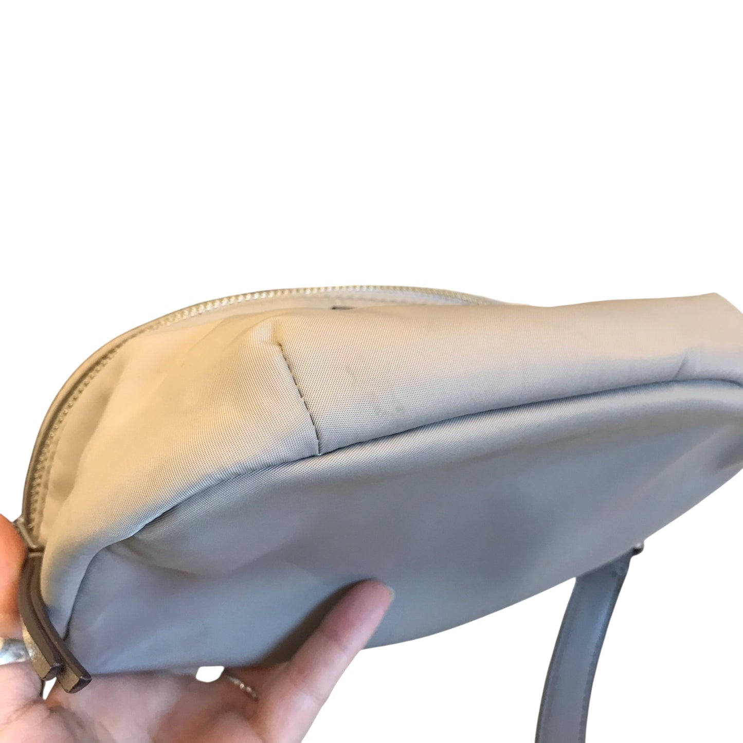 Belt Bag Designer By Kate Spade In Grey, Size:Medium