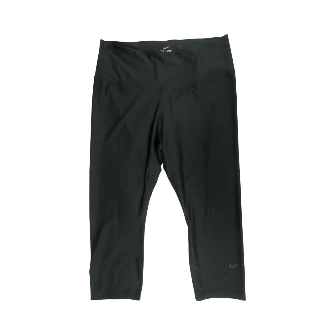 Athletic Capris By Nike In Black, Size:Xxl