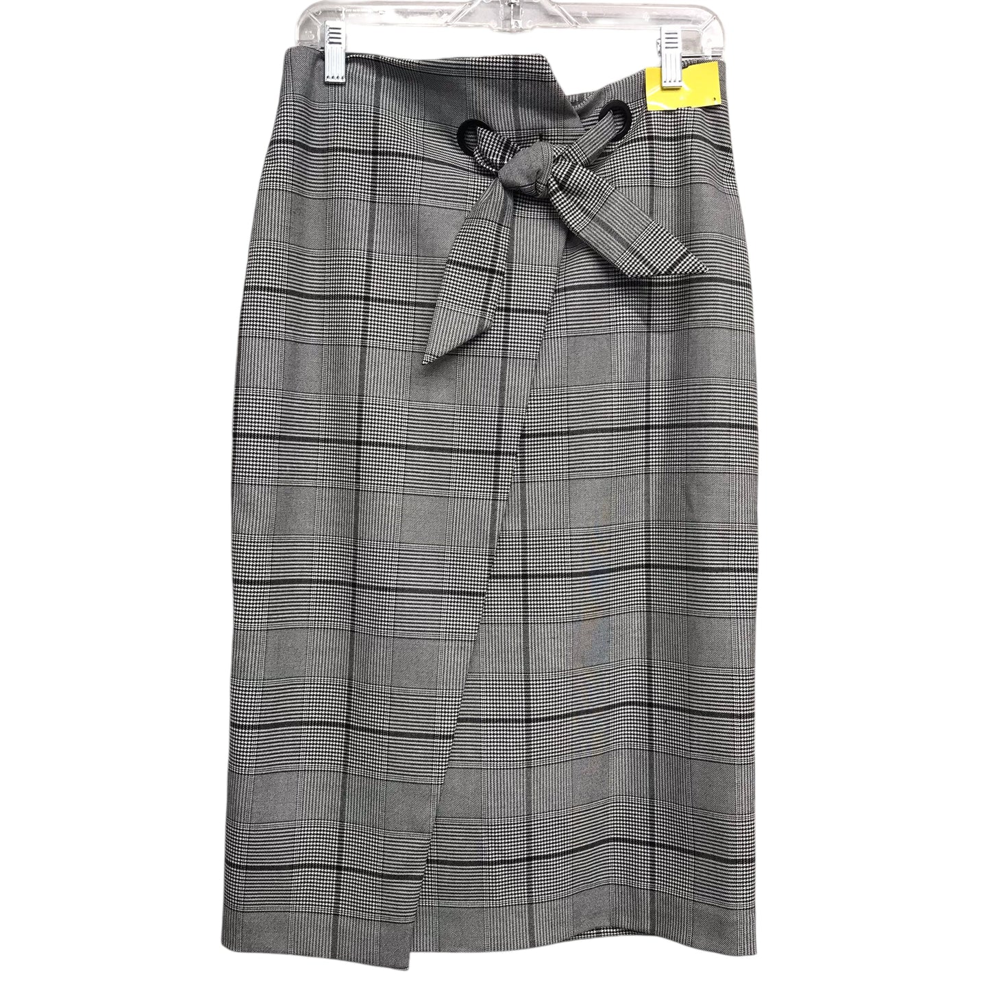 Skirt Midi By Vince Camuto In Plaid Pattern, Size:6