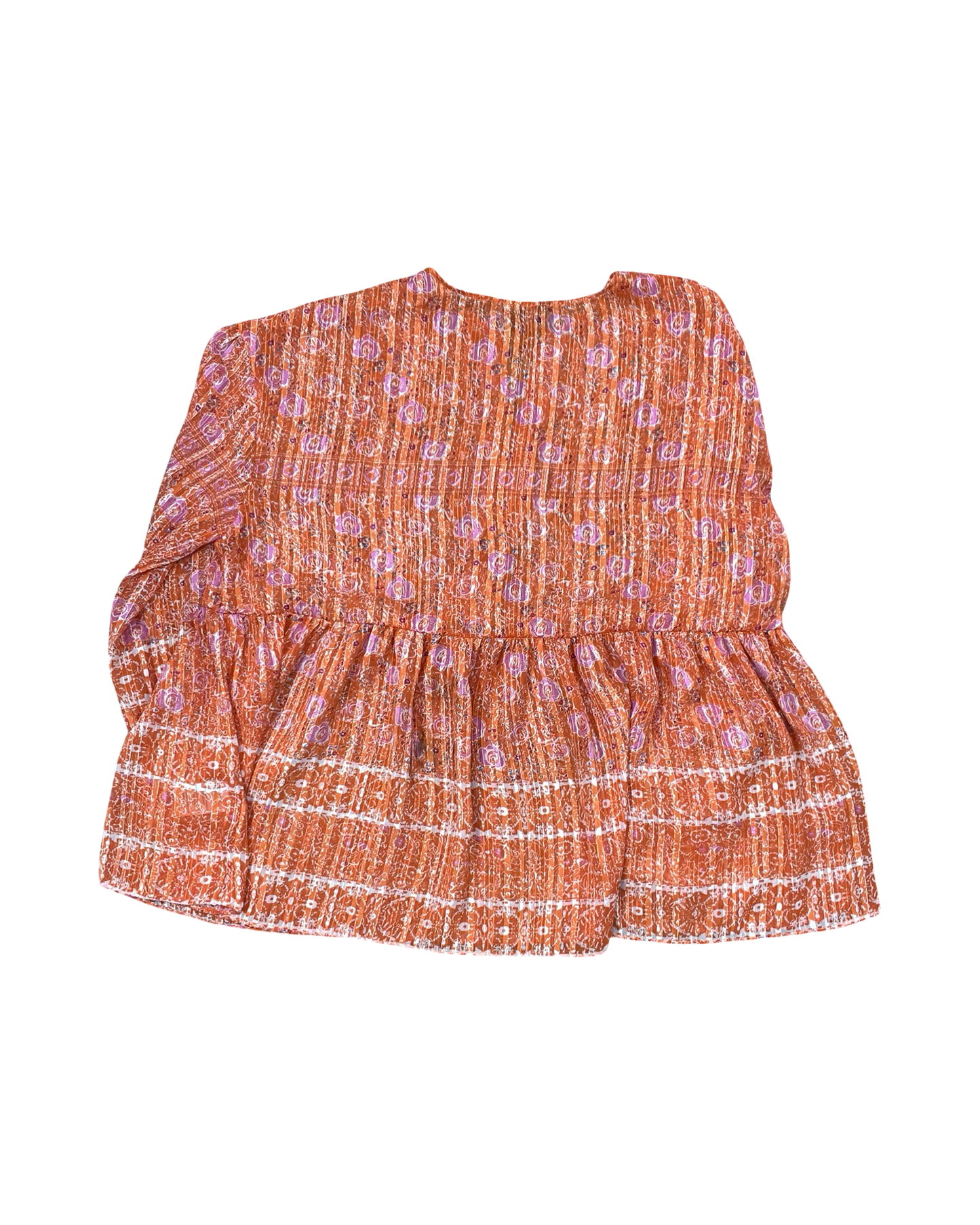Top Ls By Clothes Mentor In Orange, Size:L