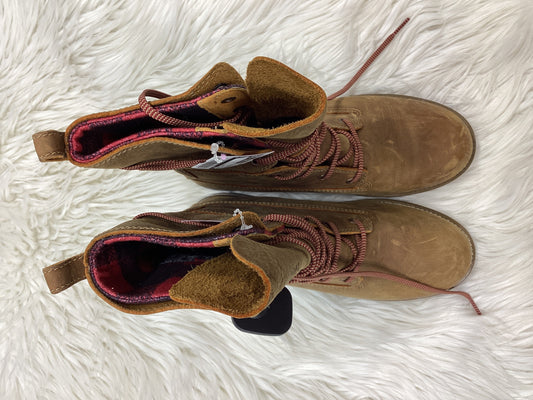 Boots Snow By Cmb In Tan, Size:7