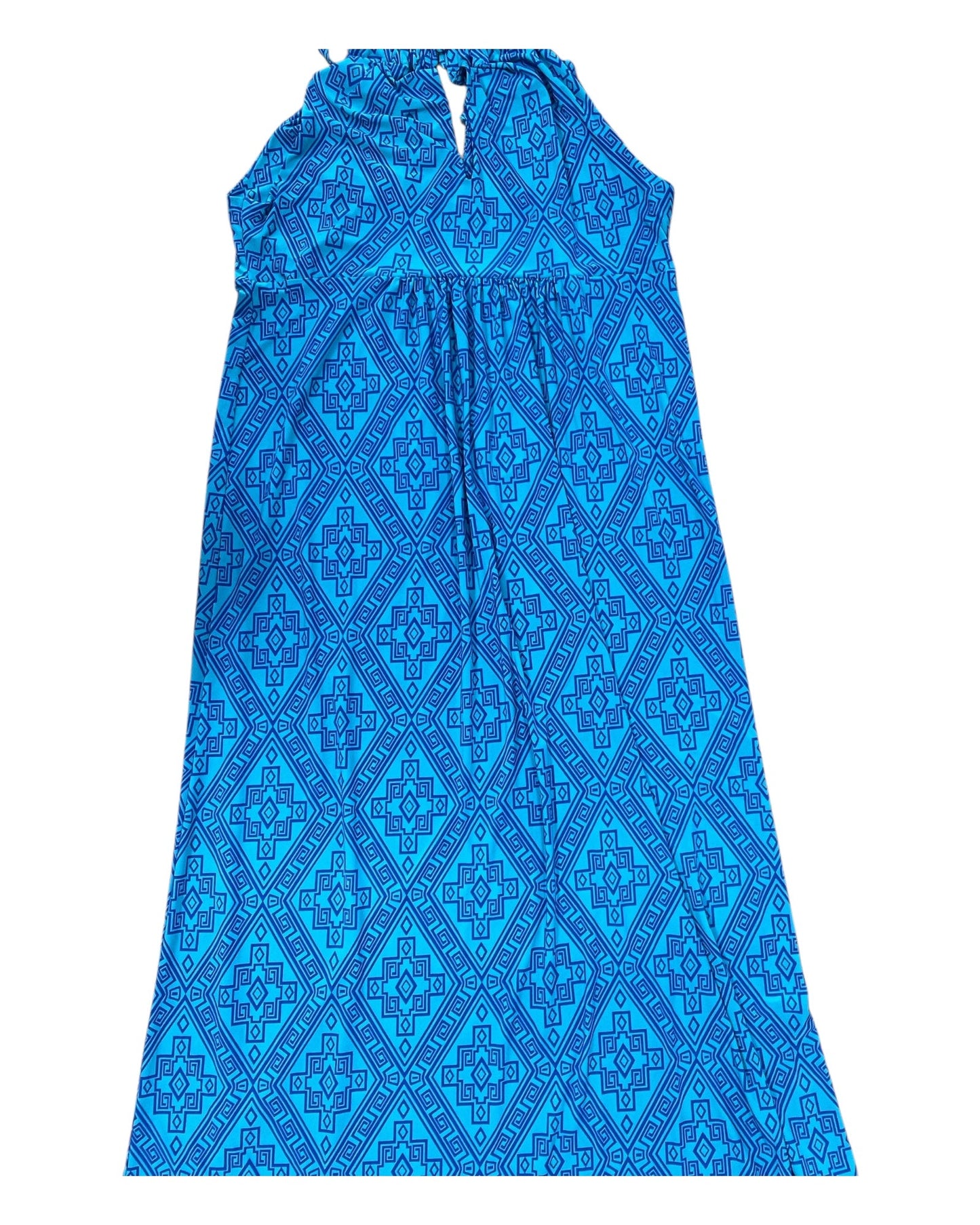 Dress Casual Maxi By Apt 9 In Blue, Size:L